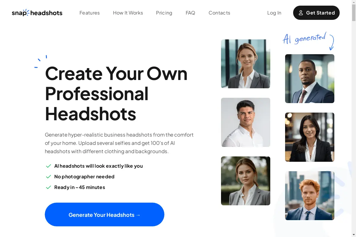 AI Headshot Generator: Create Realistic Headshots in Minutes